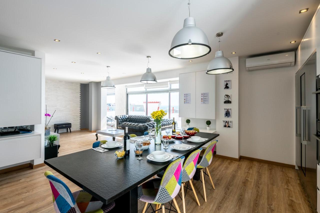 Appartement Luxueux 4 Pieces, Terrasse 120M2 Vue Mer Praia Da Rocha Portimão Buitenkant foto